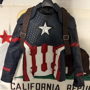 Captain America Leather Jacket